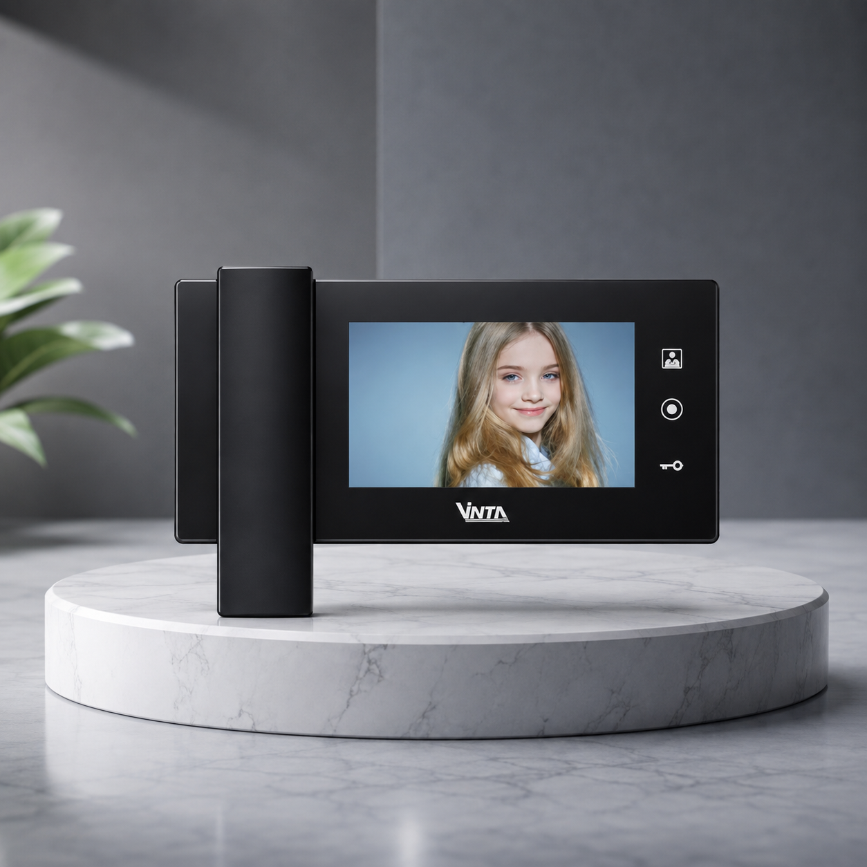آیفون تصویری وینتا 7 اینچ با حافظه مشکی مدل CDV-70TM